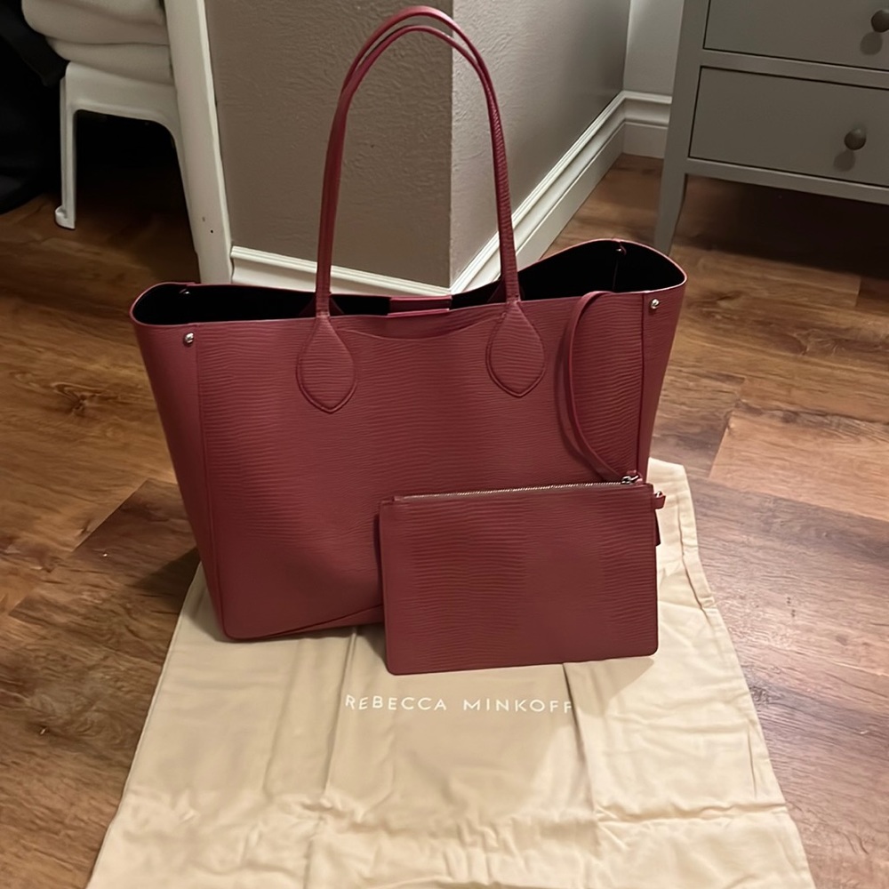 NWOT Rebecca Minkoff pink tote bag